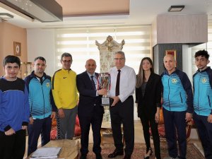 Şampiyon Sporculardan Başkan Çerçi’ye Teşekkür