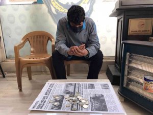 Sinop’a Dışarıdan Gelen Dilenciyi Zabıtalar Yakaladı