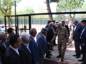 Orgeneral Çetin, Siirt’te Temaslarda Bulundu
