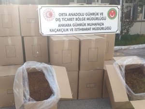Gümrük Muhafaza Ekipleri Ankara’da 1 Milyon 730 Bin Adet Makaron Ele Geçirdi