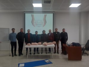 İ̇lk Yardım Eğitimlerini Tamamladılar