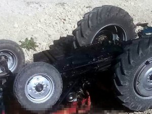 Kilis’te Traktör Devrildi: 1 Ölü