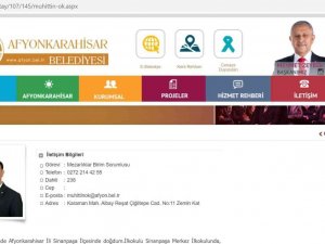 Afyonkarahisar Belediyesi Görevlisi Tutuklandı
