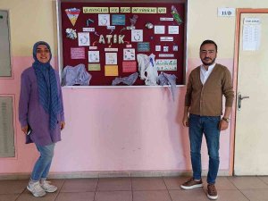 Silopi’de ’Sıfır Atık Projesi’ İle Öğrenciler Vatandaşı Bilgilendirdi