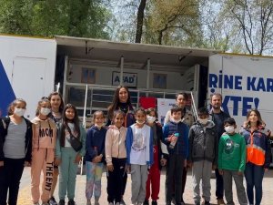 Afad Simülasyon Tırında Deprem Eğitimi