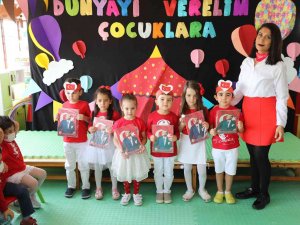 Büyükşehir Kreşlerinde 23 Nisan Coşkusu