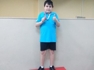 Otizmli Şükrü Mert Çelik, Aydın İ̇l Şampiyonu Oldu