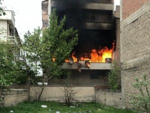 Elazığ’da Ev Yangını