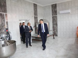 Vali Çiftçi Kargı Tulum Peyniri Tesisi’ni İnceledi