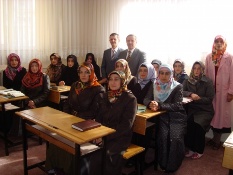 İl Müftümüzden Hizmet içi Eğitim Kursuna ziyaret
