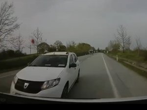 Kocaeli’deki Feci Kaza Araç Kamerasına Yansıdı