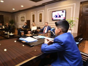 Başkan Ertuğrul Çetin, Koltuğunu Devretti