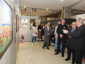 Tokat’ta, “Bir Millet İ̇ki Devlet Zafer” Resim Sergisi Açıldı
