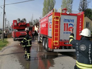Metruk Binada Yangın Çıktı