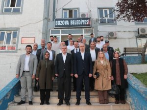 Beyazgül Bozova’da Temaslarda Bulundu