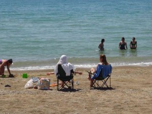 Mersin’de Hem Kar Çilesi Hem Deniz Keyfi