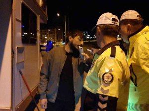 Edirne’de Alkolü Karavan Sürücüsü Polise Zor Anlar Yaşattı