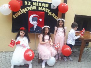 Çocuklar 23 Nisan’ı Resim Çizerek Kutladı