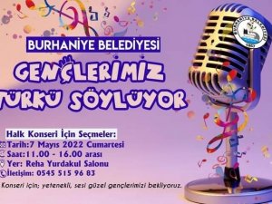 Burhaniye’de ’Gençlerimiz Türkü Söylüyor’ Konseri