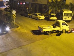 Sinop’ta Kamyonetle Motosikletin Çarpıştığı Kazanın Görüntüsü Ortaya Çıktı