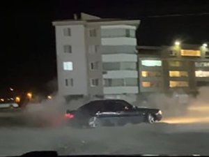 Konya’da Drift Yapan Magandaya 9 Bin 125 Tl Ceza