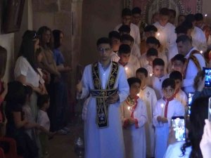 Mardin’de Paskalya Bayramı Kutlandı