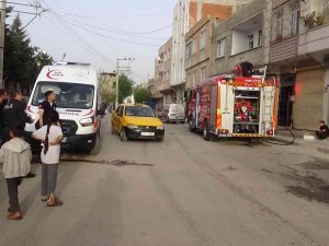 Kilis’te Klima Motorundan Çıkan Yangın Korkuttu
