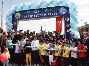 Çocuk Trafik Eğitim Parkı Coşkuyla Açıldı