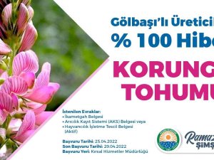 Gölbaşı Belediyesi Çiftçinin Yanında Olmaya Devam Ediyor