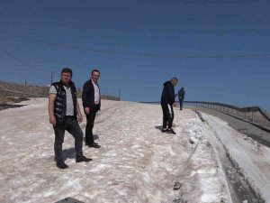 Nemrut Kalderasında Kış Devam Ediyor
