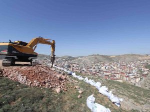 Bamsı Beyrek Seyir Terası İçin Çalışmalar Aralıksız Sürüyor