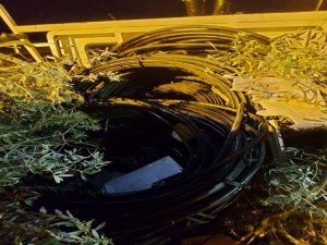 Kablo Hırsızları Yakalandı