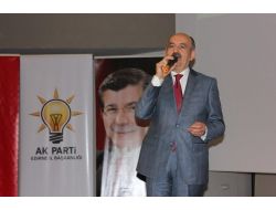 Sağlık Bakanı Müezzinoğlu Edirne’de Partililerle Bir Araya Geldi