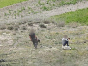 Başkentte İş Makinesi İle Kaçak Kazı Yapan Şahıslara Operasyon: 4 Gözaltı