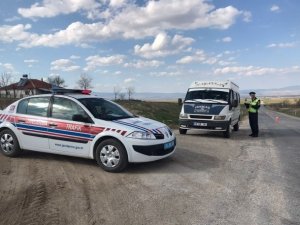Eskişehir’de Jandarmadan Eş Zamanlı Trafik Denetimi