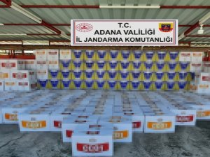 Adana’da 2 Milyon 800 Bin Makaron Ele Geçirildi