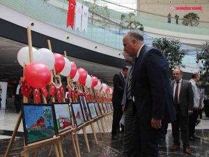 ‘Çocuk Gözünden Tren’ İsimli Resim Sergisi Ankara Tren Garı’nda Ziyaretçilerini Bekliyor