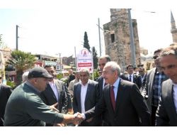 Chp Genel Başkanı Kılıçdaroğlu Antalya’da Esnafı Ziyaret Etti