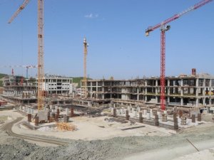 Ordu Şehir Hastanesi Yükseliyor