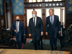 Lavrov, Bm Genel Sekreteri Guterres İle Görüştü