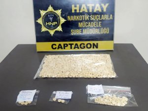 Hatay’da 974 Adet Uyuşturucu Hap Ele Geçirildi