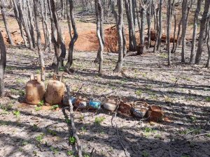 Tunceli’de Teröristlere Ait 2 Sığınak İmha Edildi