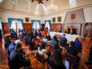 Dışişleri Bakanı Çavuşoğlu, Ekvador Dışişleri Bakanlığı Diplomasi Akademisine Hitap Etti