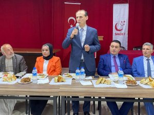 Saadet Partisi Rize'den İl Başkanları ile Basına İftar Yemeği