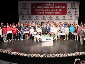 Denizli’de 179 Amatör Spor Kulübüne 2 Milyonluk Can Suyu