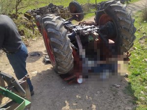 Bursa’da Traktör Devrildi: 1 Ölü, 1 Yaralı