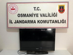 Çalınan Televizyon Bulunarak Sahibine Teslim Edildi