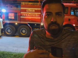 İ̇tfaiye Personeli Canlı Yayında Gazeteciye Böyle Saldırdı