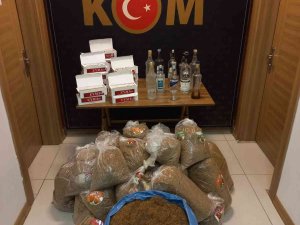 Çanakkale’de Kaçak İçki Ve Sigara Operasyonu