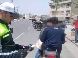 Bayram Öncesinde Motosiklet Sürücülerine Ceza Yağdı